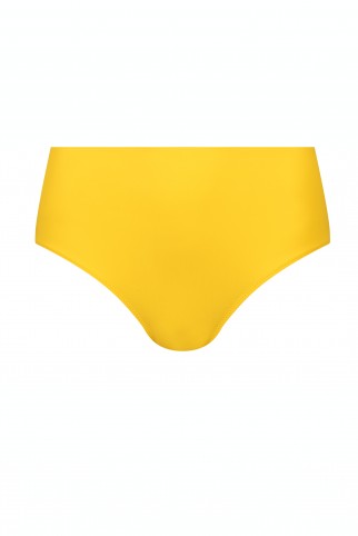 Designer swimwear | Bow style shoulder strap bikini Yellow